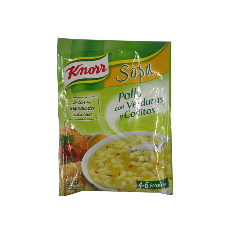 Sopa Knorr Pollo/Verdura 60g