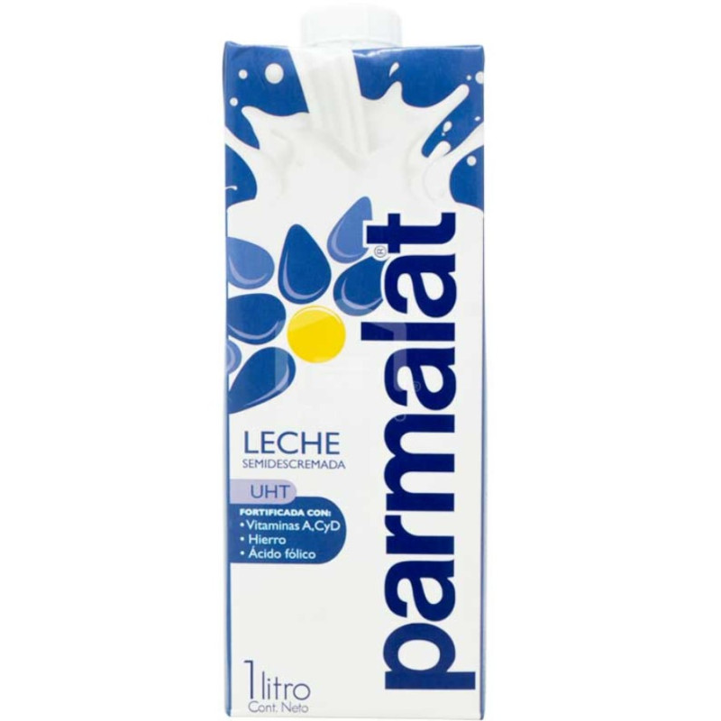 Leche Semidescremada Parmalat 1 Lt