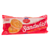 Galletas Guarina Sandwich Fresa 12 unidades