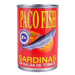 Sardinas Paco Fish en salsa de tomates