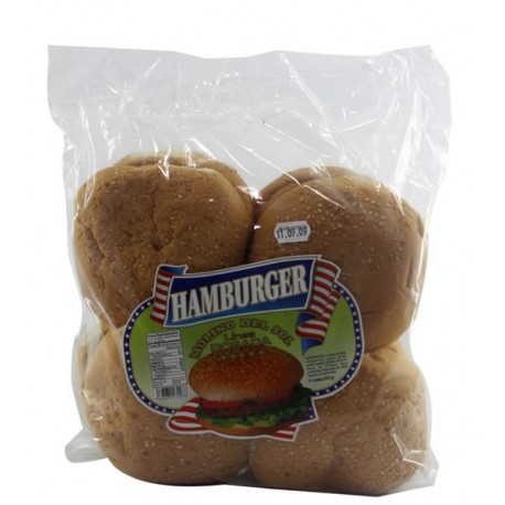 Pan De Hamburguesa Molino Del Sol 8/1
