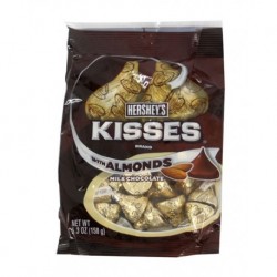 Kisses Hersheys Almonds 5.3 Oz