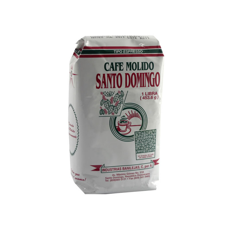 café Santo Domingo Molido 1 Lb