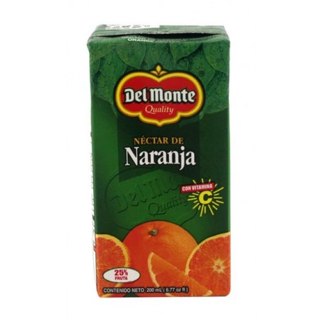 Jugo Del Monte Naranja 6.2 Oz