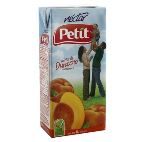 Jugo Petit Nectar Durazno 1 Lt