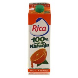 Jugo Rica 100% Naranja 32 Oz