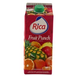 Jugo Rica Fruit Punch 64 Oz (1/2 Gl)