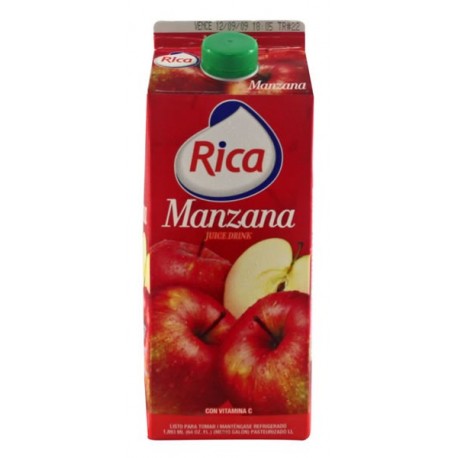 Jugo Rica Manzana 64 Oz (1/2 Gl)