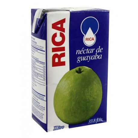 Jugo Rica Nectar Guayaba 1 Lt