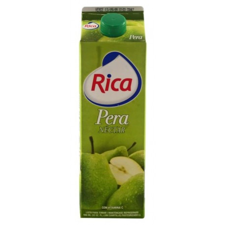 Jugo Rica Nectar Pera 32 Oz