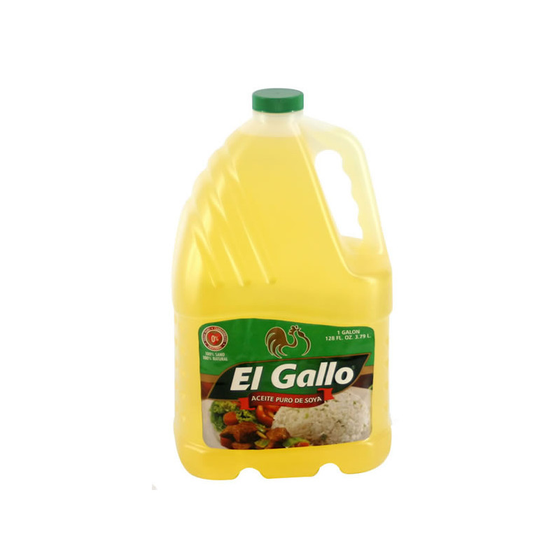 Aceite El Gallo de soya 1 Gl