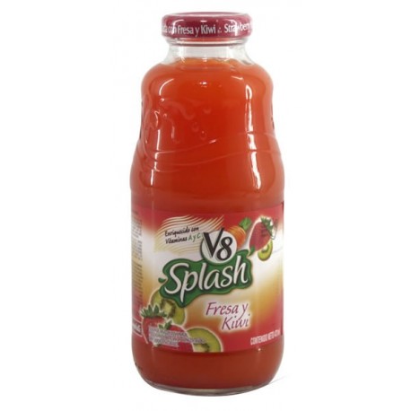 Jugo V8 Splash Fresa & Kiwi 16 Oz