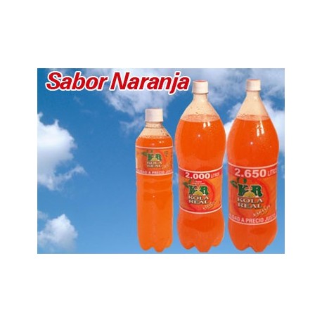 Refresco Kola Real Naranja 2600 Ml