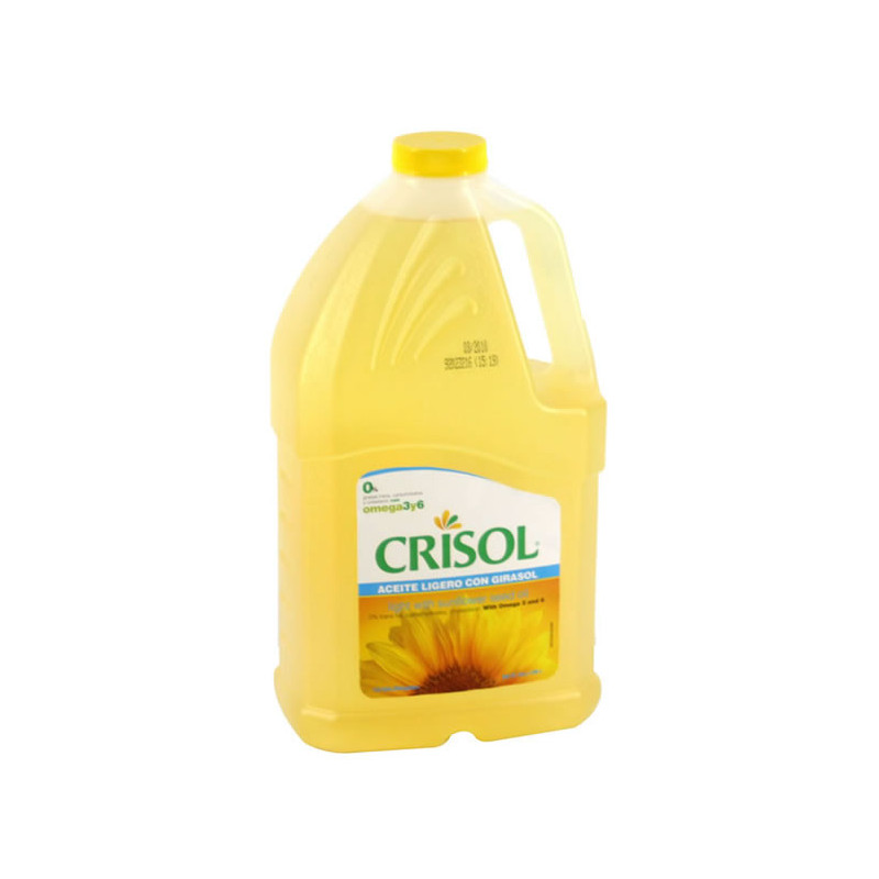 Aceite Crisol con Girosol y Omega 3 de 64 oz