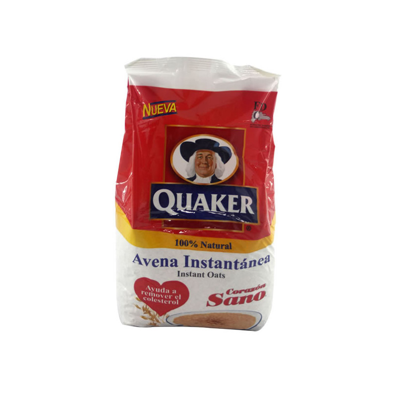 Avena Quaker Instantanea Corazon Sano