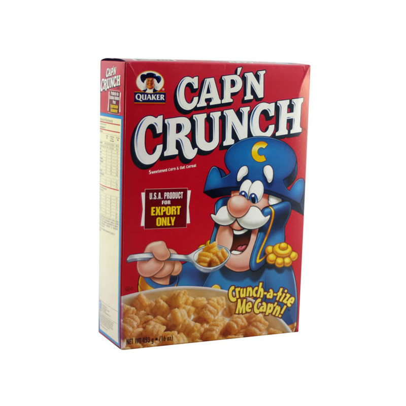 Cereal Cap`N Crunch-A-Tize Me Cap`N
