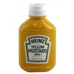 Mostaza Heinz Yellow 9 Oz