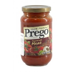 Salsa Prego Meat 14 Oz