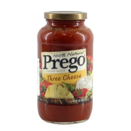 Salsa Prego Tres Quesos 24 Oz