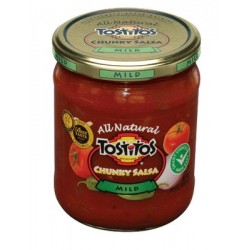 Salsa Tostitos Chunky Mild 15.5 Oz