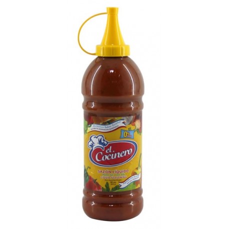 Sazon El Cocinero Liquido 30 Oz