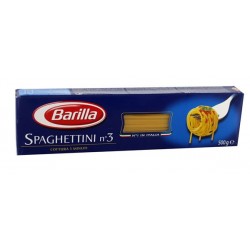Pastas Barilla Spaghettini nº3 500g