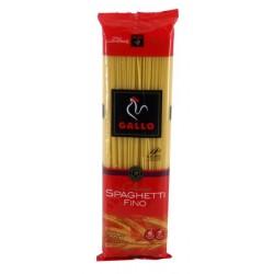 Pastas Gallo Espaguetti Fino 500g