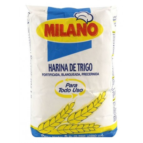 Harina De Trigo Milano 5 Lb