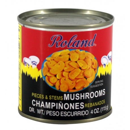 Champiñones Rebanados Roland 4 Oz