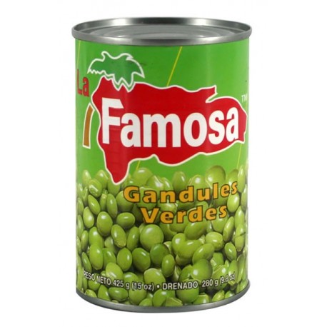 Guandules Verdes La Famosa 15 oz