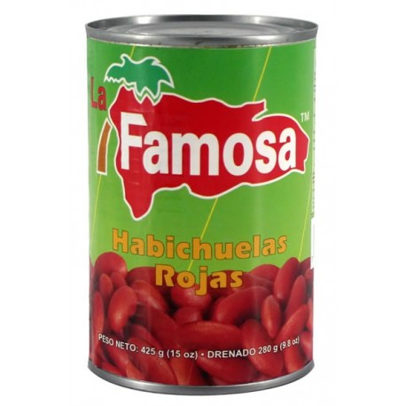 Habichuelas Rojas La Famosa 15 Oz