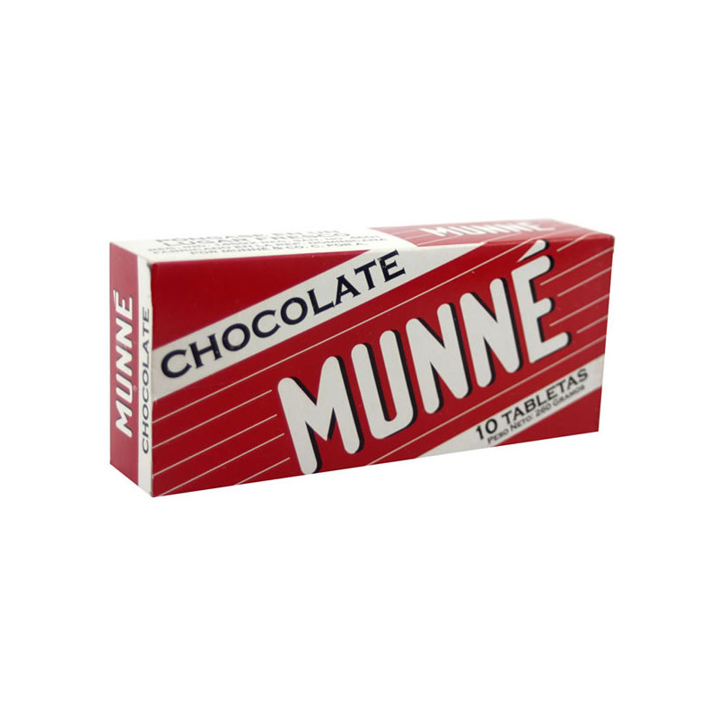 Chocolate Munne 10 Tabletas
