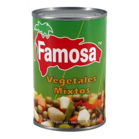 Vegetales Mixtos La Famosa 15 Oz