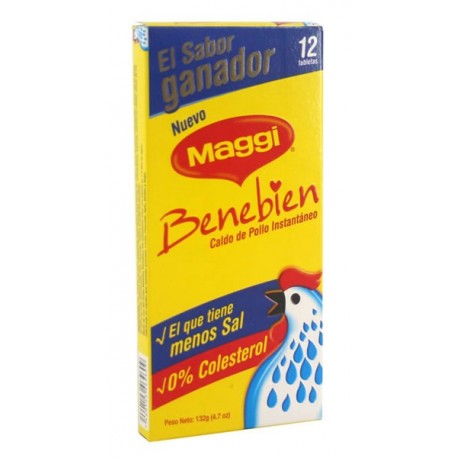 Caldo De Pollo Maggi Benebien 12 Uds