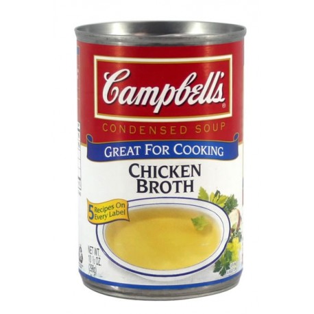 Sopa Campbell's Chicken Broth 10.5 Oz