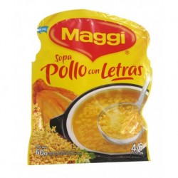 Sopa Maggi Pollo C/Letras 60g