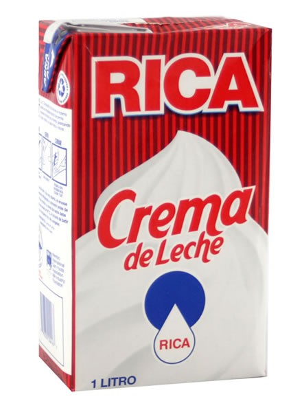 Crema De Leche Rica 250 Ml