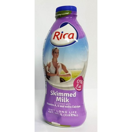 Leche Rica cero grazas 1 Lt