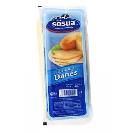 Queso danes Sosua Lb (Rebanado)