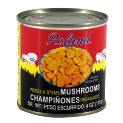 Champiñones Rebanados...