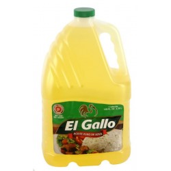 Aceite El Gallo de soya 128 oz (3.78 L )