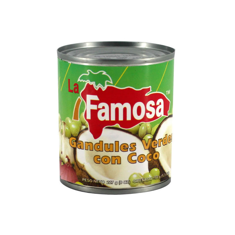 Guandules C/Coco La Famosa 15 oz