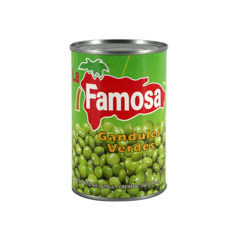 Guandules Verdes La Famosa 425g