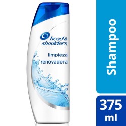 Shampoo head and shoulder limpieza renovadora 375 ml