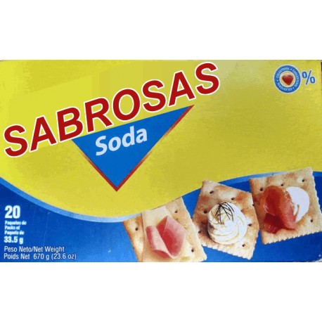 Galleta Soda Hatuey 20/1