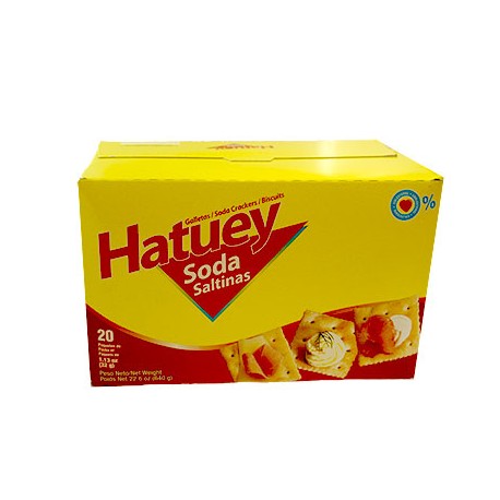 Galleta Soda Hatuey Saltina 20/1