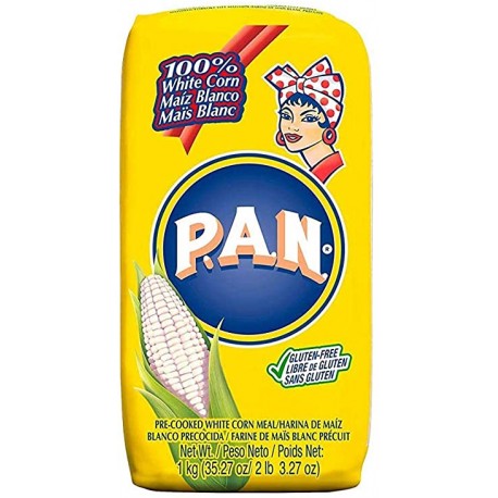 Harina Pan Blanca 1 Kg