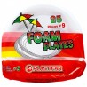 Platos Foam Desechables No.9  25 uds