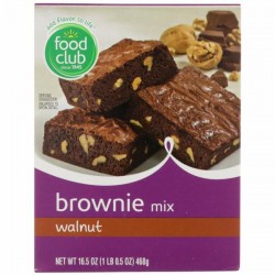 Brownie mix walnut Food Club 16 oz (1 Lb)