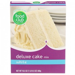 Deluce cake mix White Food Club 16oz (1 Lb)